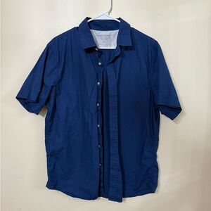 Banana Republic Navy Casual Button Down Shirt